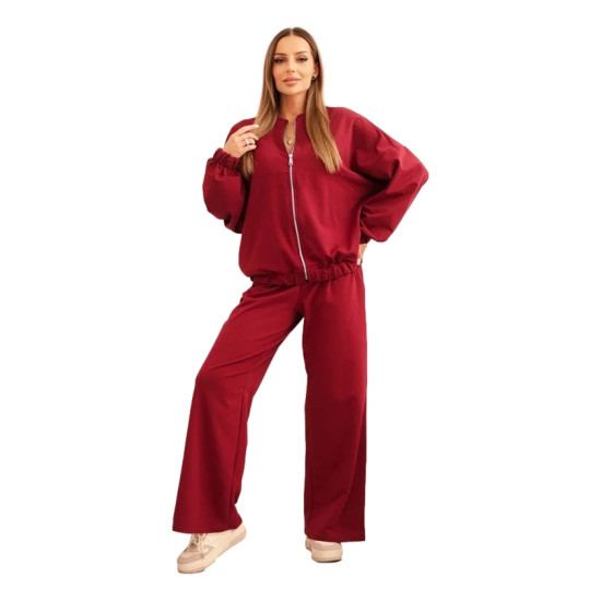 Moteriškas raudonas komplektas Fan Moteriški komplektai