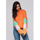 Moteriškas oranžinis megztinis Bright Megztiniai