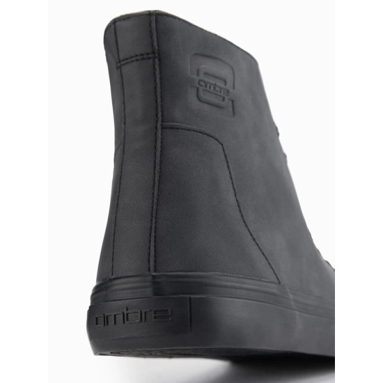 Męskie czarne buty casual Ombra Obuwie