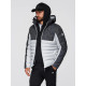 Men's dark grey winter jacket Flam Winter jackets