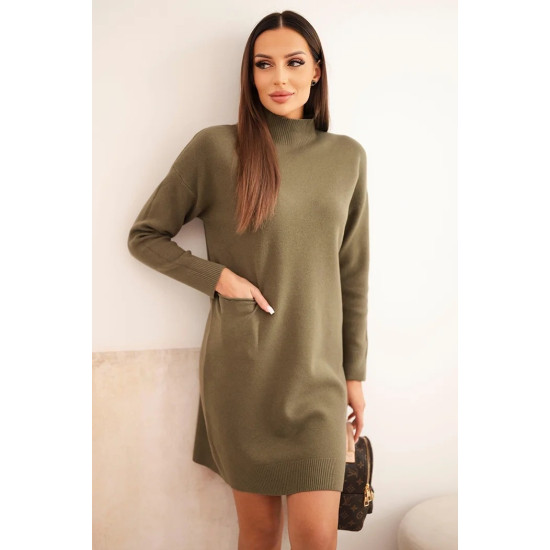 Moteriška chaki suknelė Shine Suknelės ir tunikos