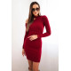Moteriška bordo suknelė Linda Suknelės ir tunikos