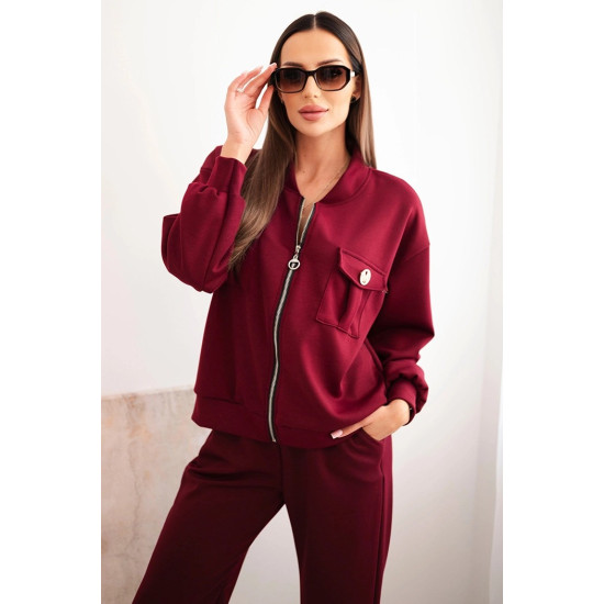 Moteriškas bordo komplektas Marbel Moteriški komplektai