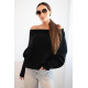 Moteriškas juodas megztinis Anit Moteriški megztiniai