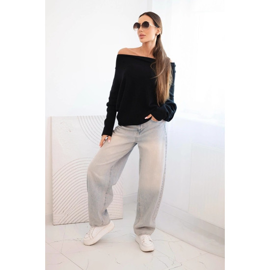 Moteriškas juodas megztinis Anit Moteriški megztiniai