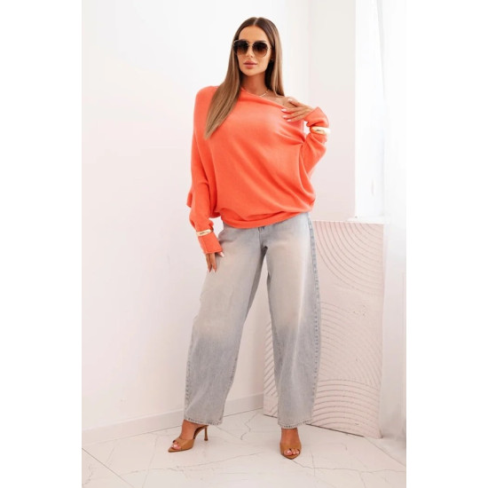 Moteriškas oranžinis megztinis Anit Moteriški megztiniai