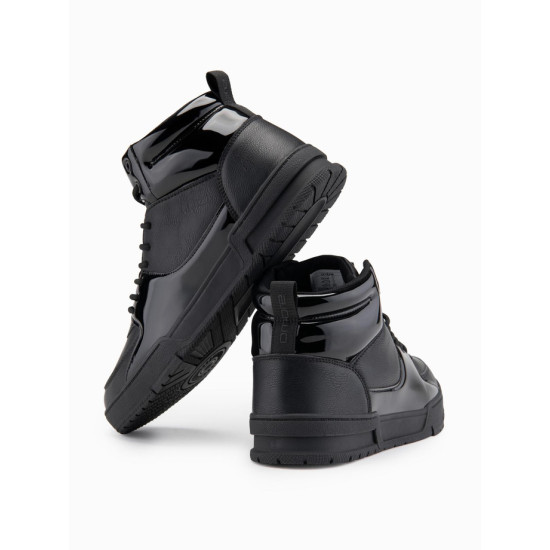 Men's black casual shoes Guar Footwear