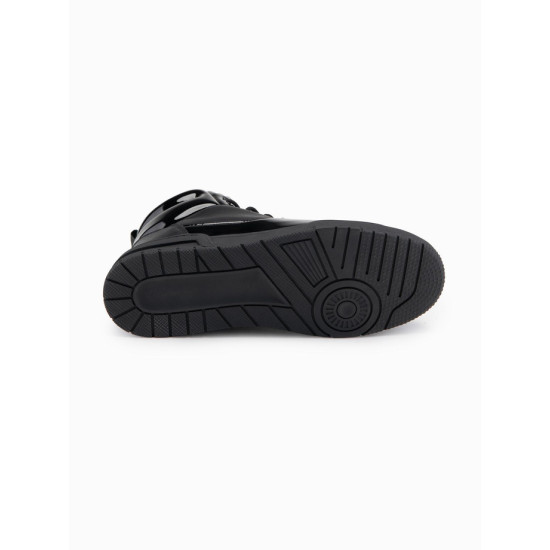 Men's black casual shoes Guar Footwear