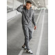 Dark gray men's sports suit Pazar AX0379