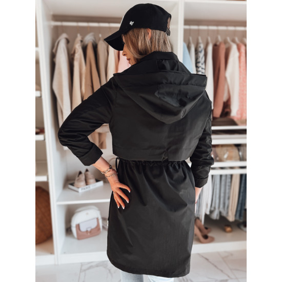 Juoda moteriška striukė Newmoon Moteriškos striukės