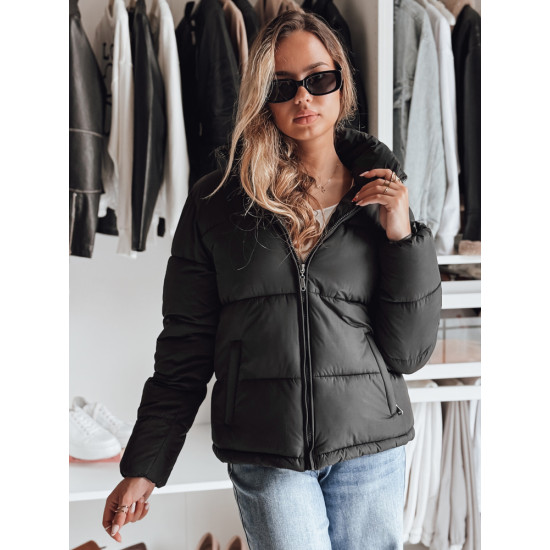 Juoda moteriška striukė Lara Moteriškos striukės