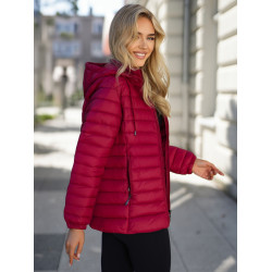 Moteriška bordo spalvos striukė Albi Moteriška bordo spalvos striukė Albi