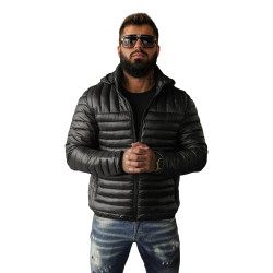 Vyriška juoda striukė Einar