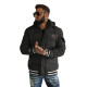 Men's black quilted jacket Aibel