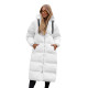 Sieviešu balts mētelis Izabel JS/5M3163/281Z