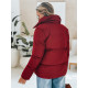 Moteriška žiemeinė bordo spalvos striukė Lari TY4957 - Moterims Moteriška žiemeinė bordo spalvos striukė Lari Moteriškos striukės