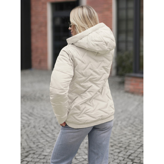 Moteriška rusvos spalvos striukė Erlin JS/16M9300/280 - Moterims Moteriška rusvos spalvos striukė Erlin Moteriškos striukės