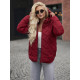 Moteriška bordo spalvos striukė Erlin JS/16M9300/06Z - Moterims Moteriška bordo spalvos striukė Erlin Moteriškos striukės