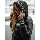 Black glossy jacket Agor Women's jackets