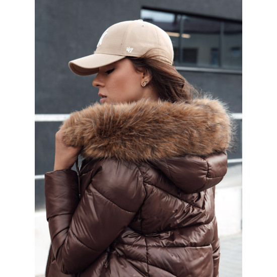 Moteriška žieminė ruda striukė Jessica Moteriškos striukės