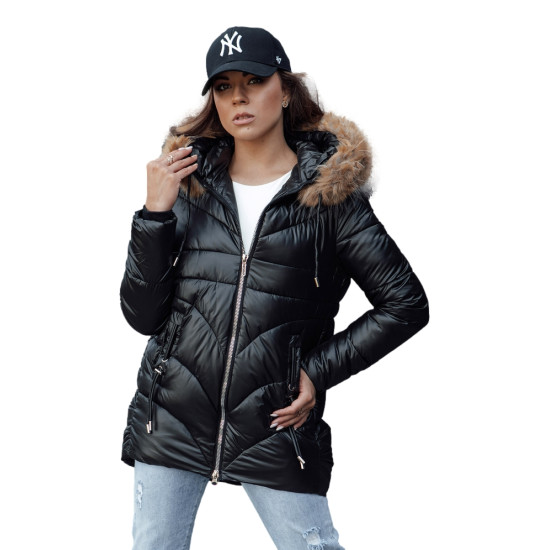 Moteriška žieminė juoda striukė Jessica Moteriškos striukės