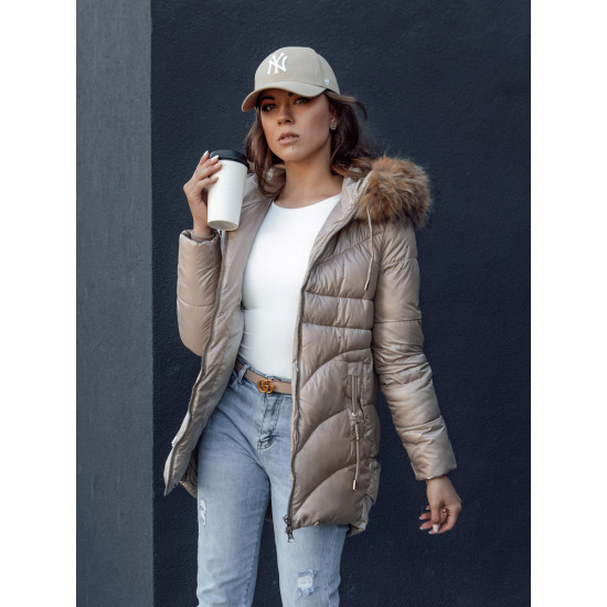 Moteriška žieminė rusva striukė Jessica Moteriškos striukės