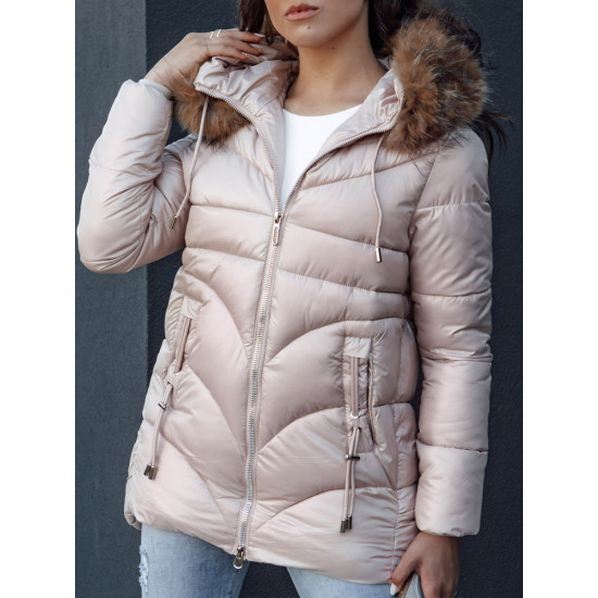 Moteriška žieminė rožinė striukė Jessica Moteriškos striukės