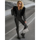 Women's black leather jacket Tiara Women's jackets