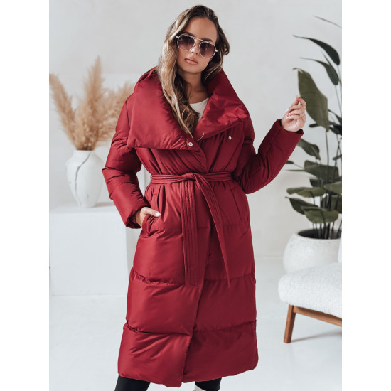 Moteriška bordo dygsniuota striukė Favi Moteriškos striukės