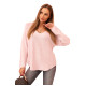 Women's light pink cardigan Remo Women's sweaters