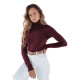 Women's burgundy jumper Vanoria MY2490 - For women Women's burgundy jumper Vanoria Women's sweaters