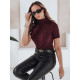Women's burgundy jumper Bela Women's sweaters
