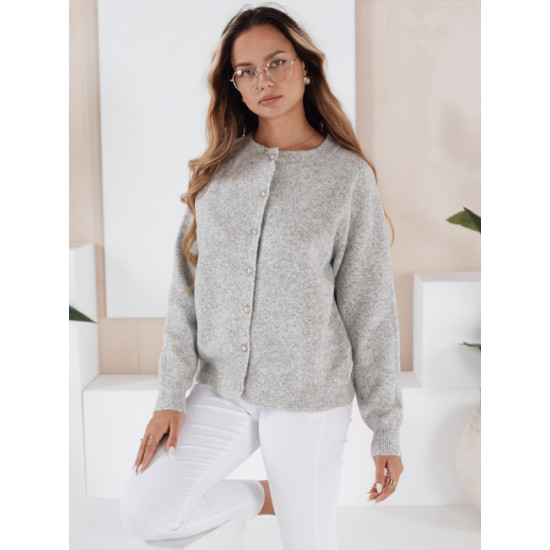 Moteriškas pilkos spalvos megztinis Selin Moteriški megztiniai
