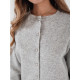 Moteriškas pilkos spalvos megztinis Selin Moteriški megztiniai