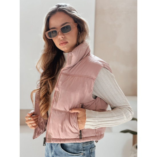 Moteriška rožinės spalvos liemenė Veta Moteriškos liemenės