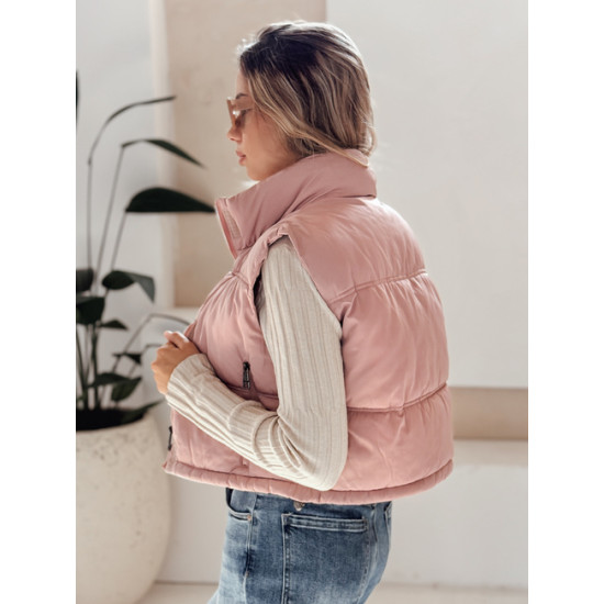 Moteriška rožinės spalvos liemenė Veta Moteriškos liemenės