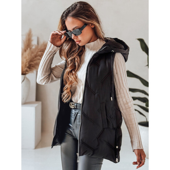 Moteriška juoda liemenė Set TY5105 - Moterims Moteriška juoda liemenė Set Moteriškos liemenės