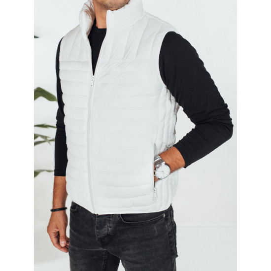 Vīriešu balta veste Pole Vestes