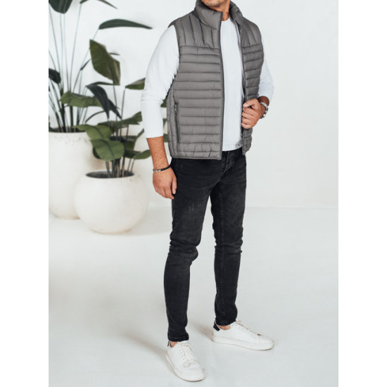 Vīriešu pelēka veste Pole Vestes