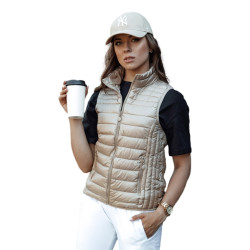Moteriška rusva liemenė Stylish Moteriška rusva liemenė Stylish