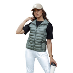 Moteriška žaliai liemenė Stylish Moteriška žaliai liemenė Stylish