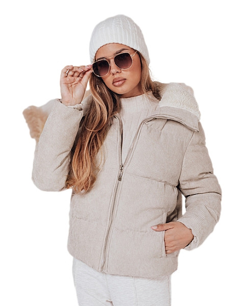 Moteriška žieminė rusva striukė Trendy