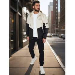 Vyriška rusvos spalvos striukė Mask