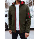 Men's dark green hooded jacket Retro Men's Jackets and Coats