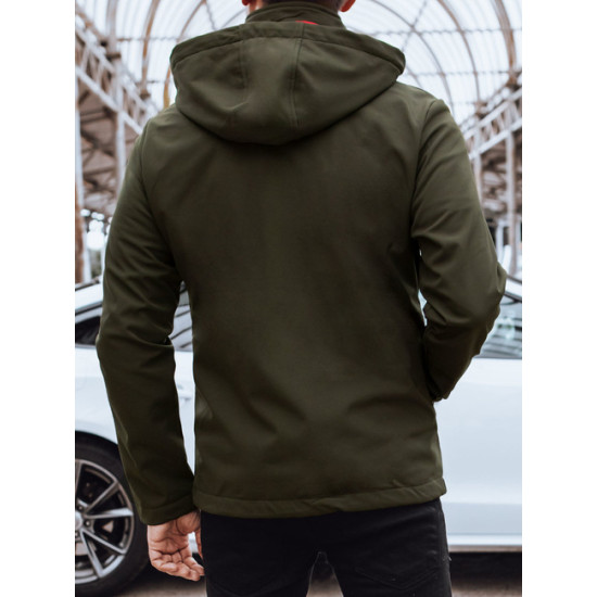 Men's dark green hooded jacket Retro Men's Jackets and Coats