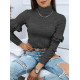 Women's dark grey jumper Bufal Women's sweaters