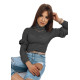 Women's dark grey jumper Bufal Women's sweaters