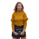 Women's orange jumper Bufal Women's sweaters