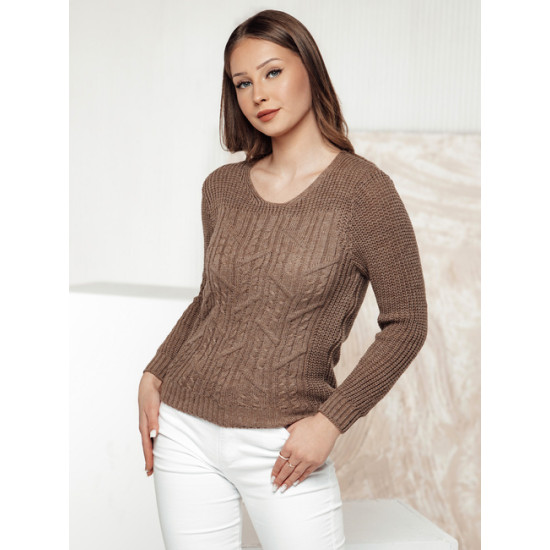 Women's brown cardigan Nela Women's sweaters