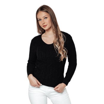 Women's black jumper Nela